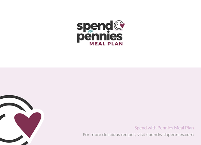 Meal plan Cover
